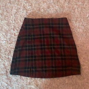 Brandy Melville Plaid Skirt